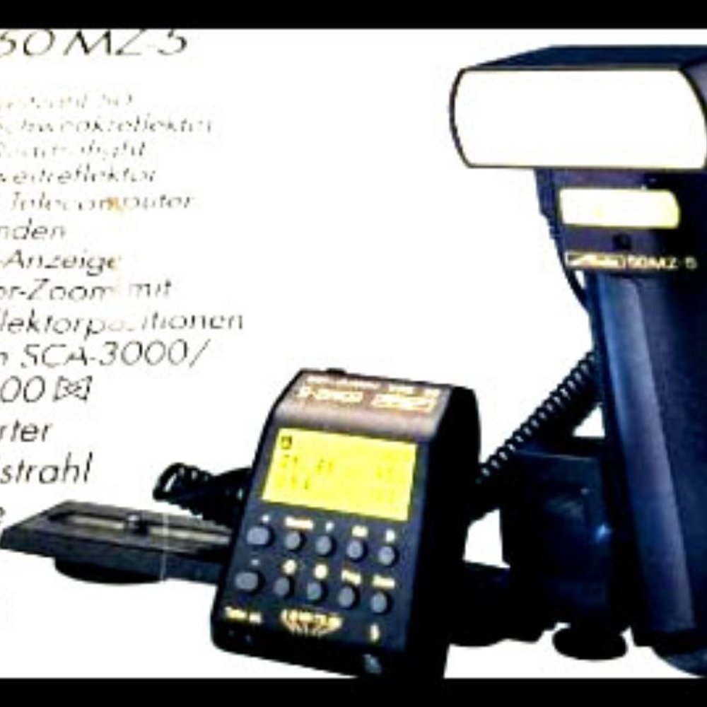 Metz Mecablitz 50 MZ-5 Flash Set Germany
